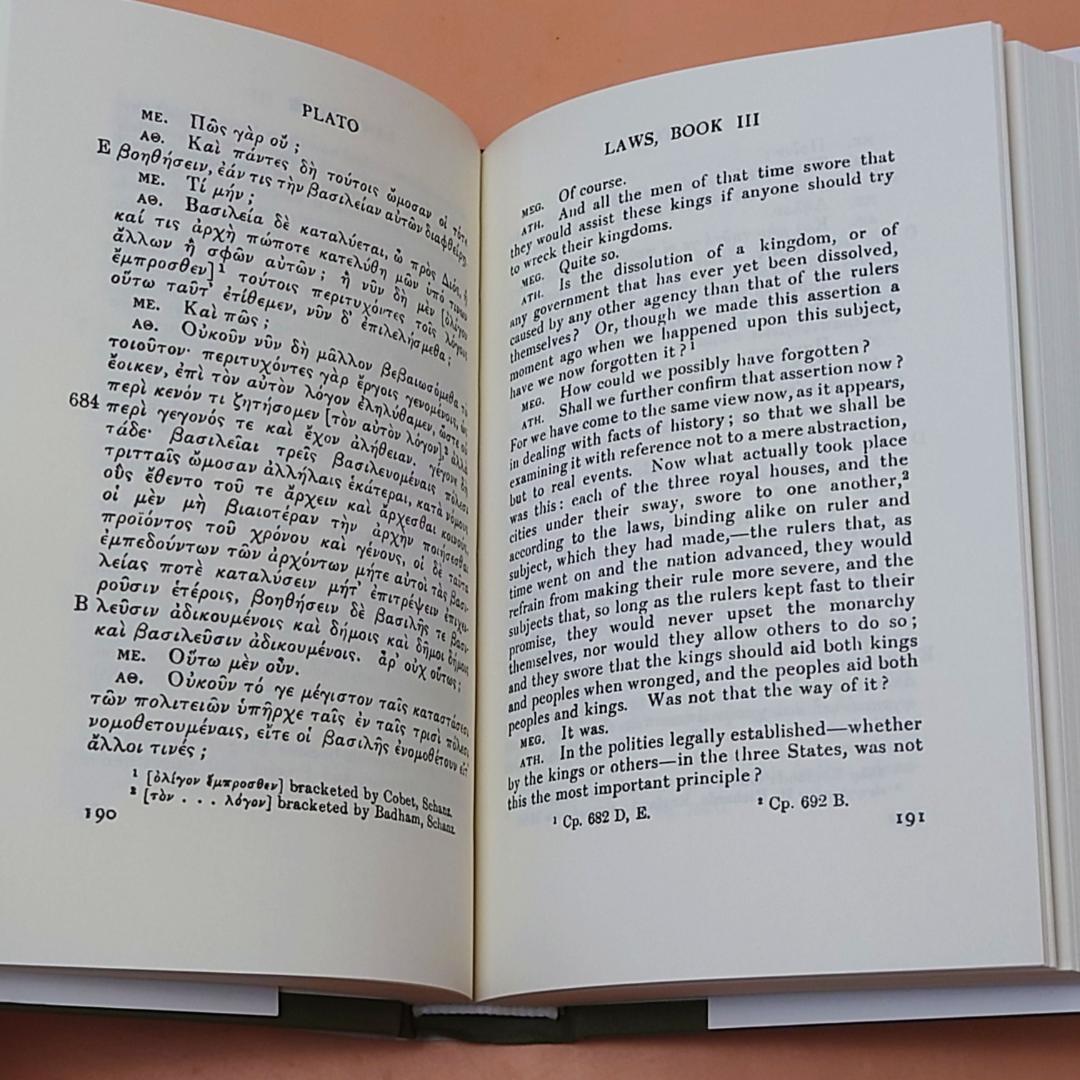 Kazasan様専用 洋書 ローブ・クラシカルライブラリー プラトン 4冊