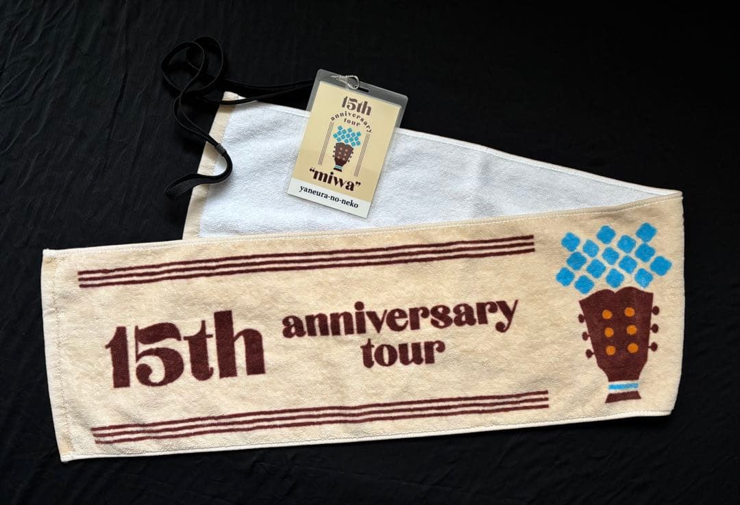 miwa 15th anniversary tour タオル - メルカリ