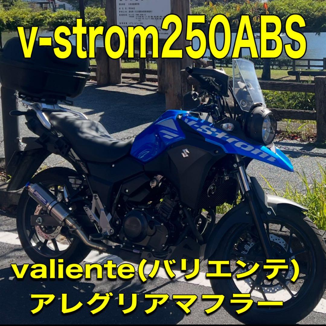 v-strom250ABS (バリエンテ)アレグリアマフラー vストローム - パーツ安い
