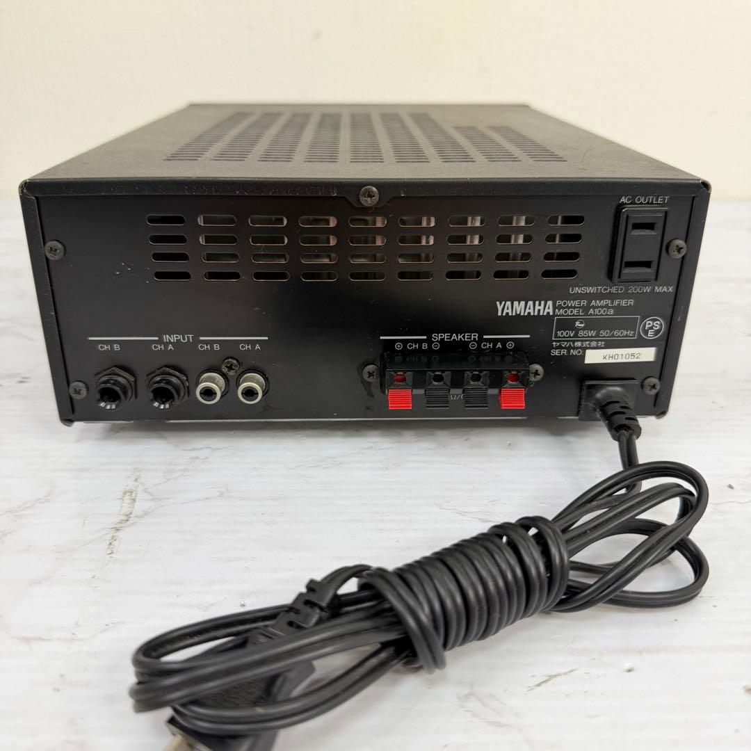 YAMAHA A100a ステレオパワーアンプ 動作品 - メルカリ