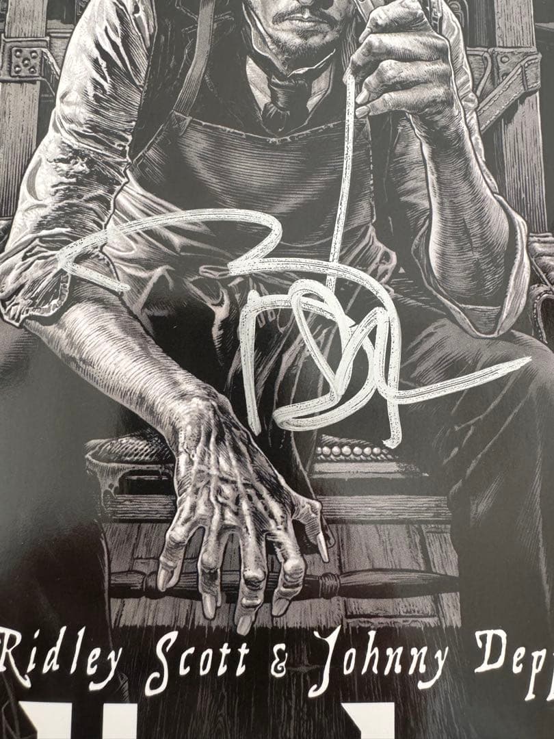 o*r様 ジョニー・デップ 直筆サイン(コミックブック) &アクリル