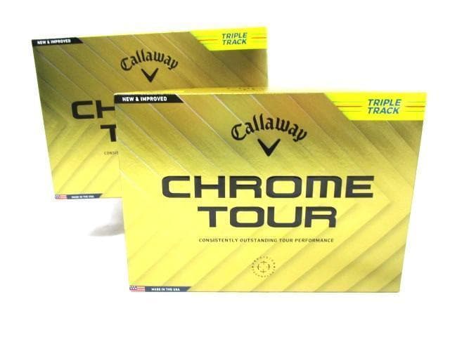 ☆新品☆キャロウェイ クロムツアー トリプルトラック イエロー 2ダースセット 楽天市場】キャロウェイ クロムツアー/クロムツアー X トリプル