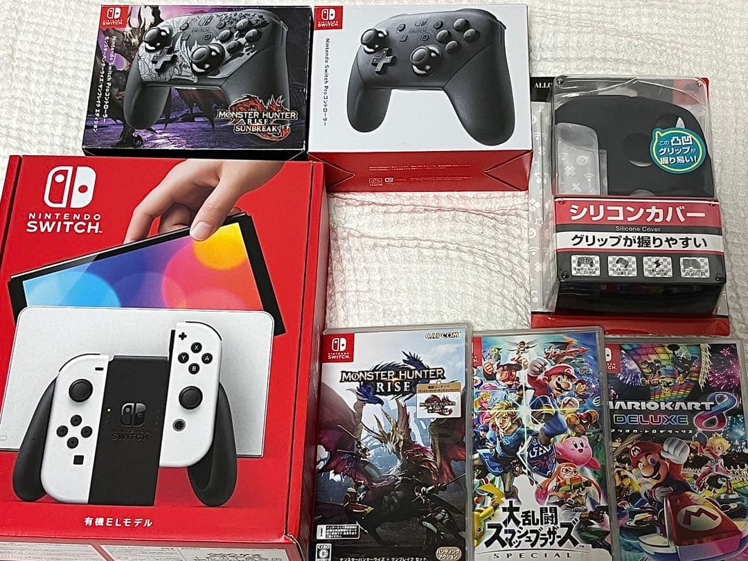 は*ら様 Nintendo Switch 有機ELモデル + ゲームセット