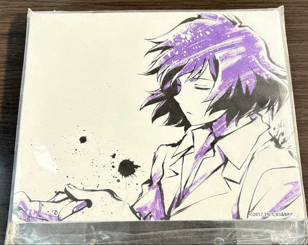 文豪ストレイドッグス　太宰治 風キャンバスアートボード（未開封） Amazon.co.jp: 文豪ストレイドッグス 描き下ろしイラスト 太宰治 冬の