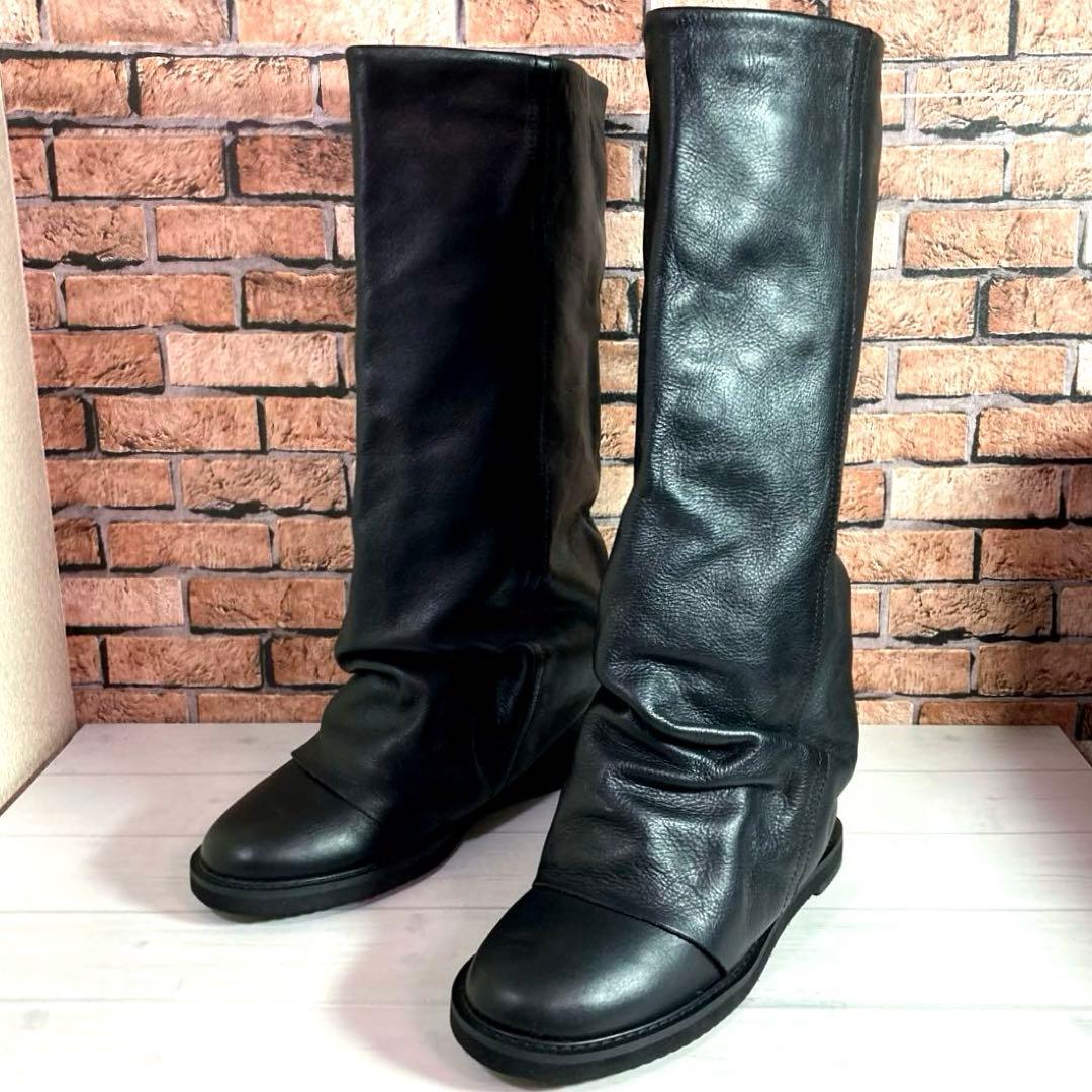 美品□ZUCCa□ナウシカブーツ✨【L】ロングブーツ パンツブーツ く