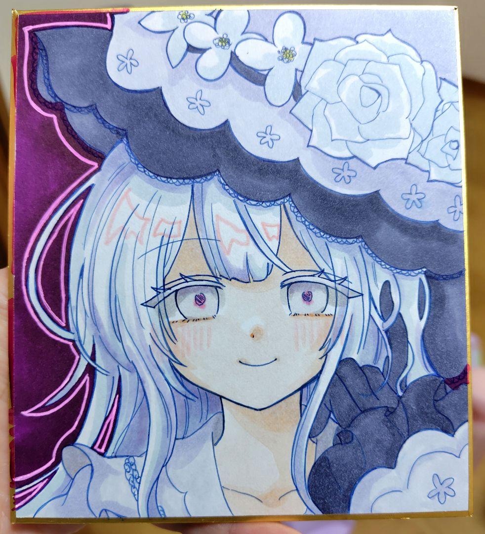 バ*ク様 手描きイラスト☆魔法少女ノ魔女裁判 まのさば 月代ユキ