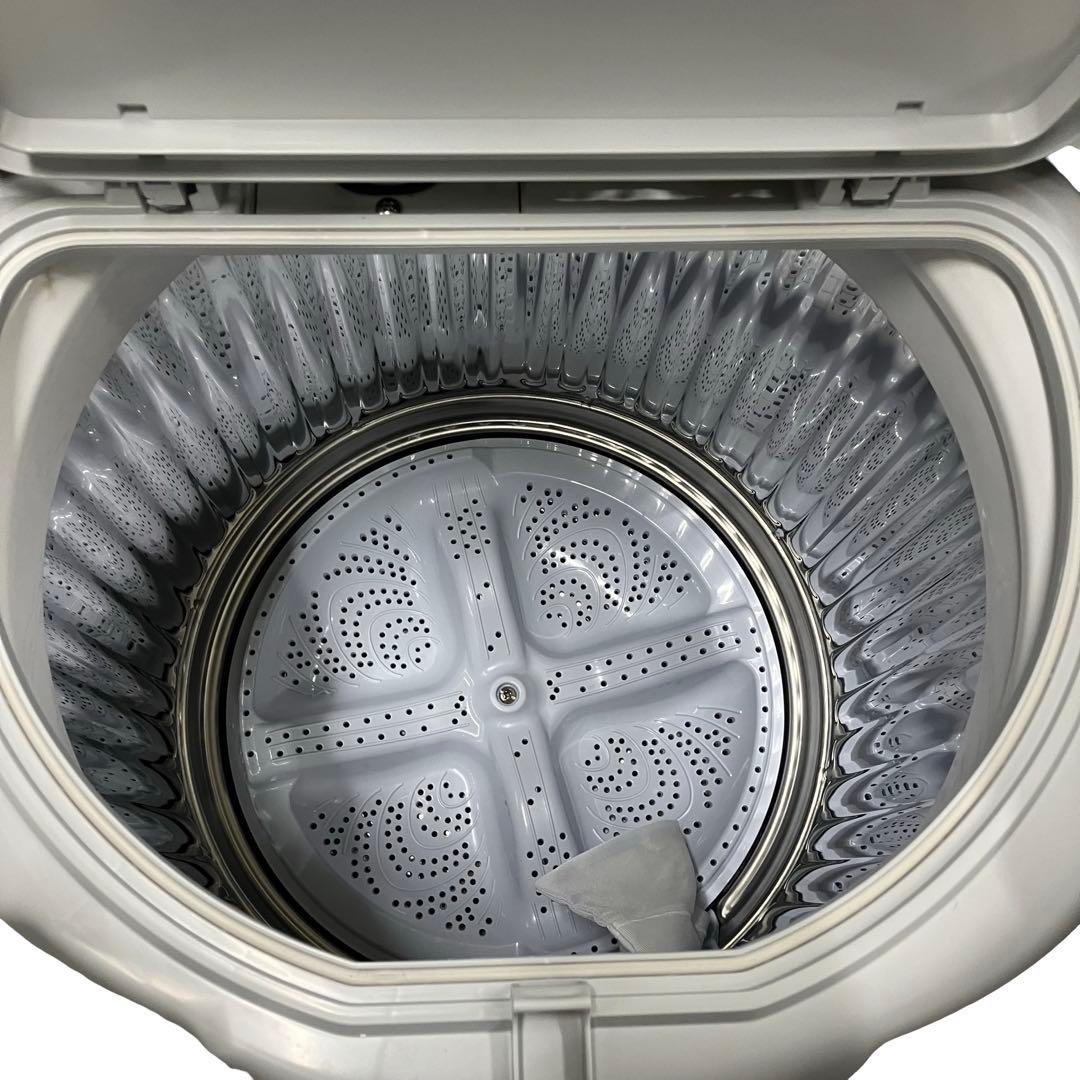 【極美品/24年製】シャープ 洗濯乾燥機 6.5kg ES-TX6J 穴なし槽