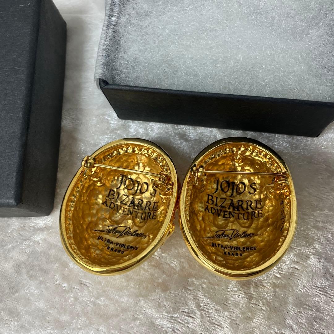 ジョジョ てんとう虫型ブローチ ジョルノ・ジョバァーナ 2個セット