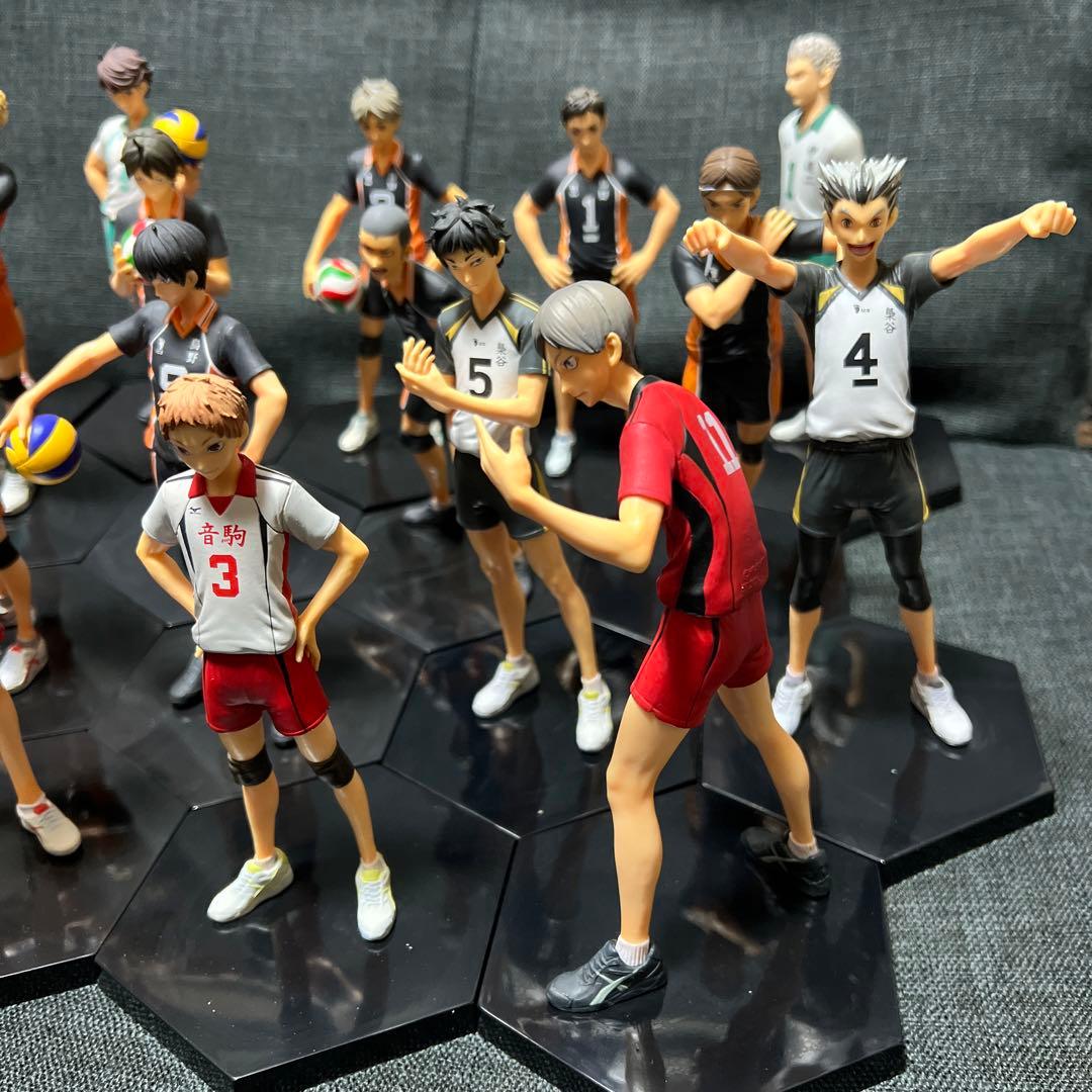 ハイキュー DXF フィギュア 18体まとめ セット 烏野 音駒 梟谷 青葉