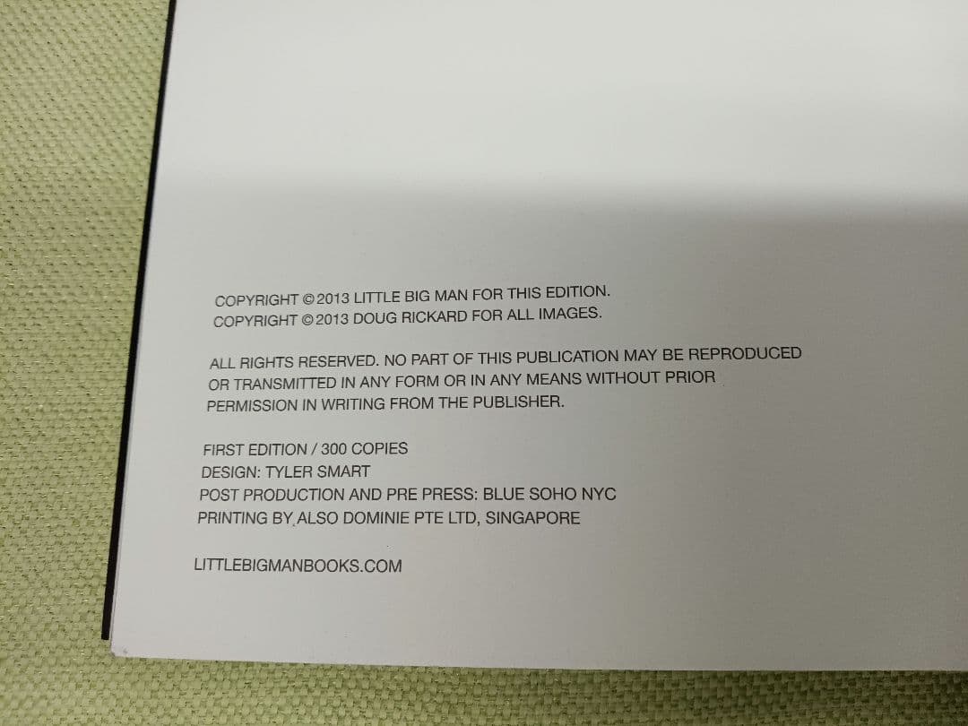 《TA740》初版 TOM DOUG RICKARD