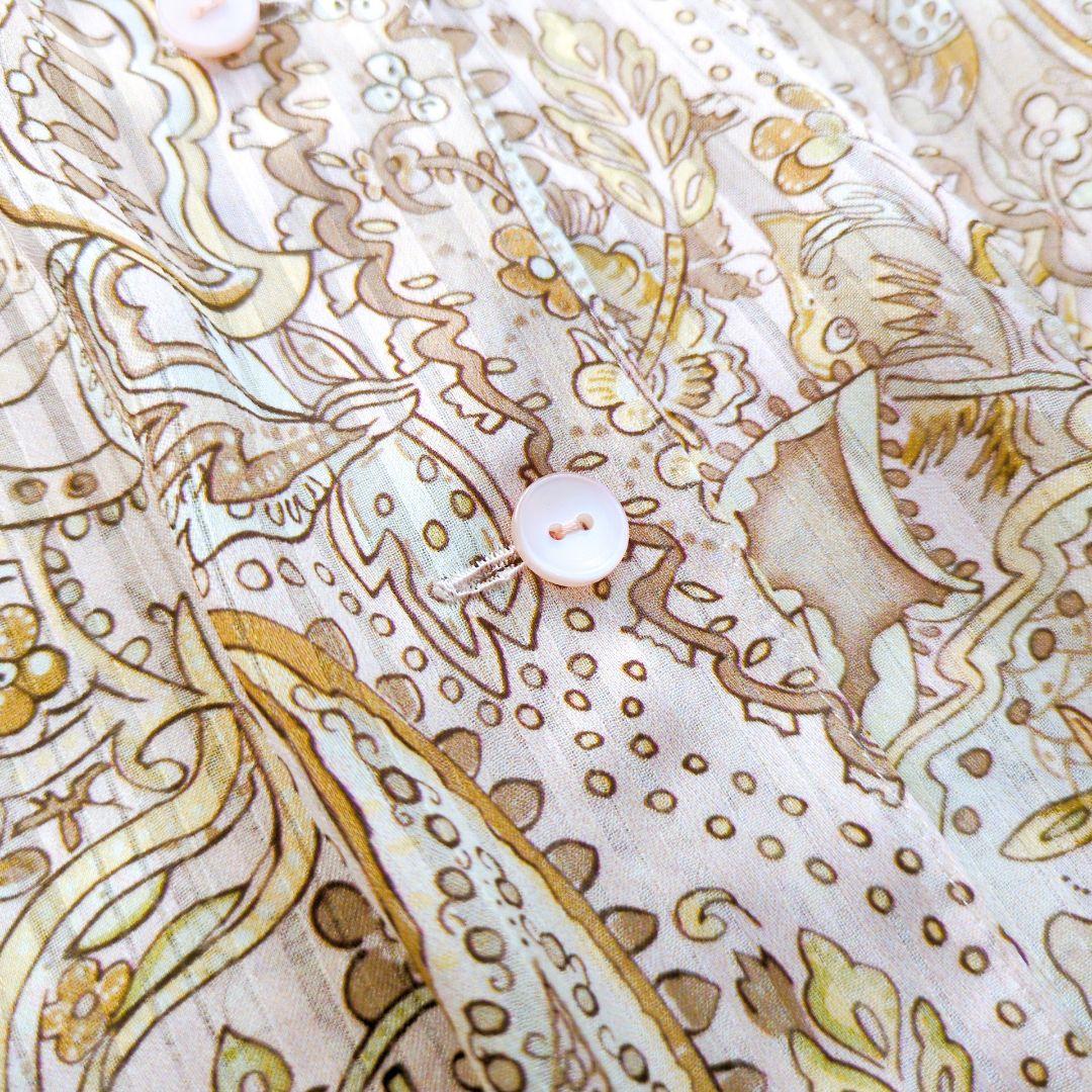 美品】Leilian Erica ボウタイブラウス ペイズリー 現行 - メルカリ