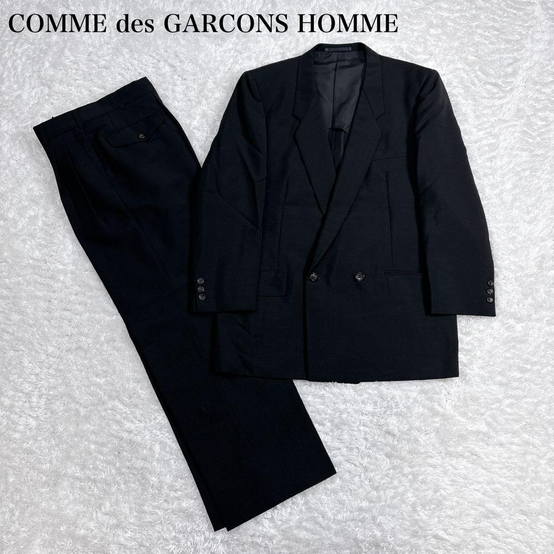 【美品】 コムデギャルソンオム ビンテージ ダブルセットアップ 黒 br14130_1.jpg