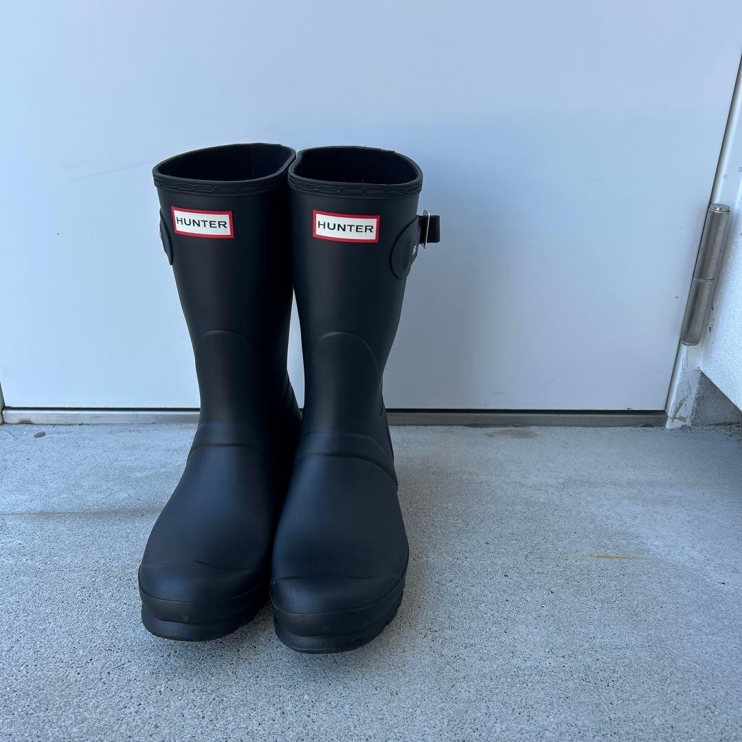 HUNTER(ハンター) レインブーツ ミドル25.0㎝、ブラック、黒 楽天市場】HUNTER ハンター レインブーツ オリジナル トール ブーツ