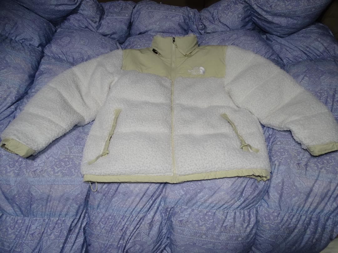 ノースフェイス・SHERPA NUPTSE JACKET・XL Mens The North Face Nuptse Sherpa High Pile Down Insulated Jacket