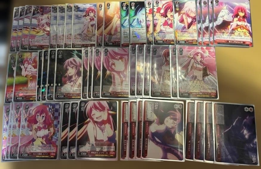 WS ノーゲーム・ノーライフ ノゲラ ノゲノラ 赤単 8電源デッキ - メルカリ