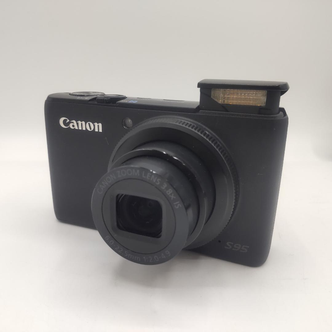 ☆美品☆ Canon キャノン Power Shot S95 デジカメ ブラック - メルカリ