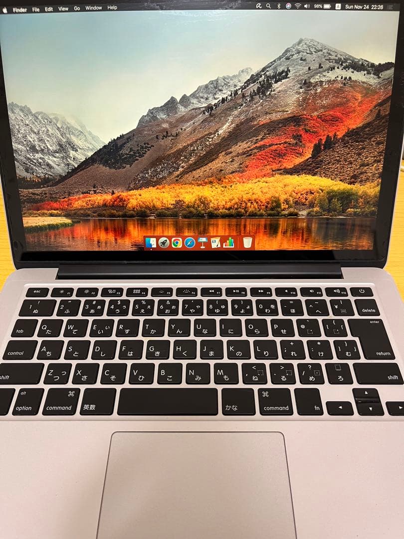 MacBook Pro 13インチ Mid2014, 128GB SSD Amazon.com: Apple MacBook Pro 13.3-Inch Laptop 2.6GHz (MGX82LL/A