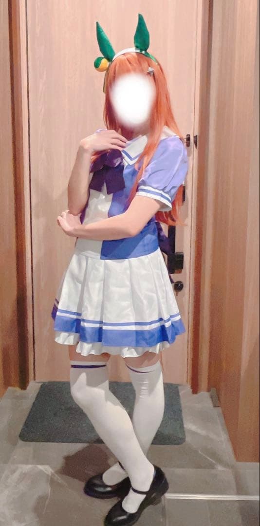 ウマ娘 サイレンススズカ コスプレ ウィッグ 尻尾セット - メルカリ