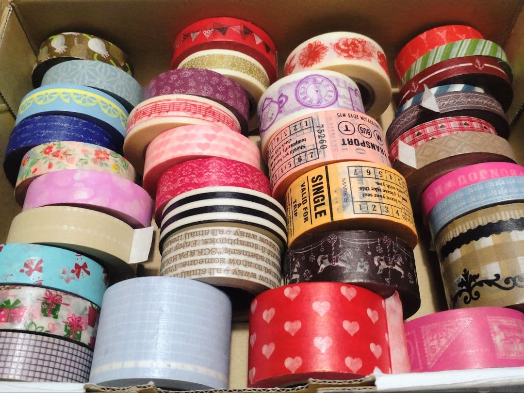 1040.中古＆未使用 マークス 廃盤マスキングテープ まとめ売り - メルカリ