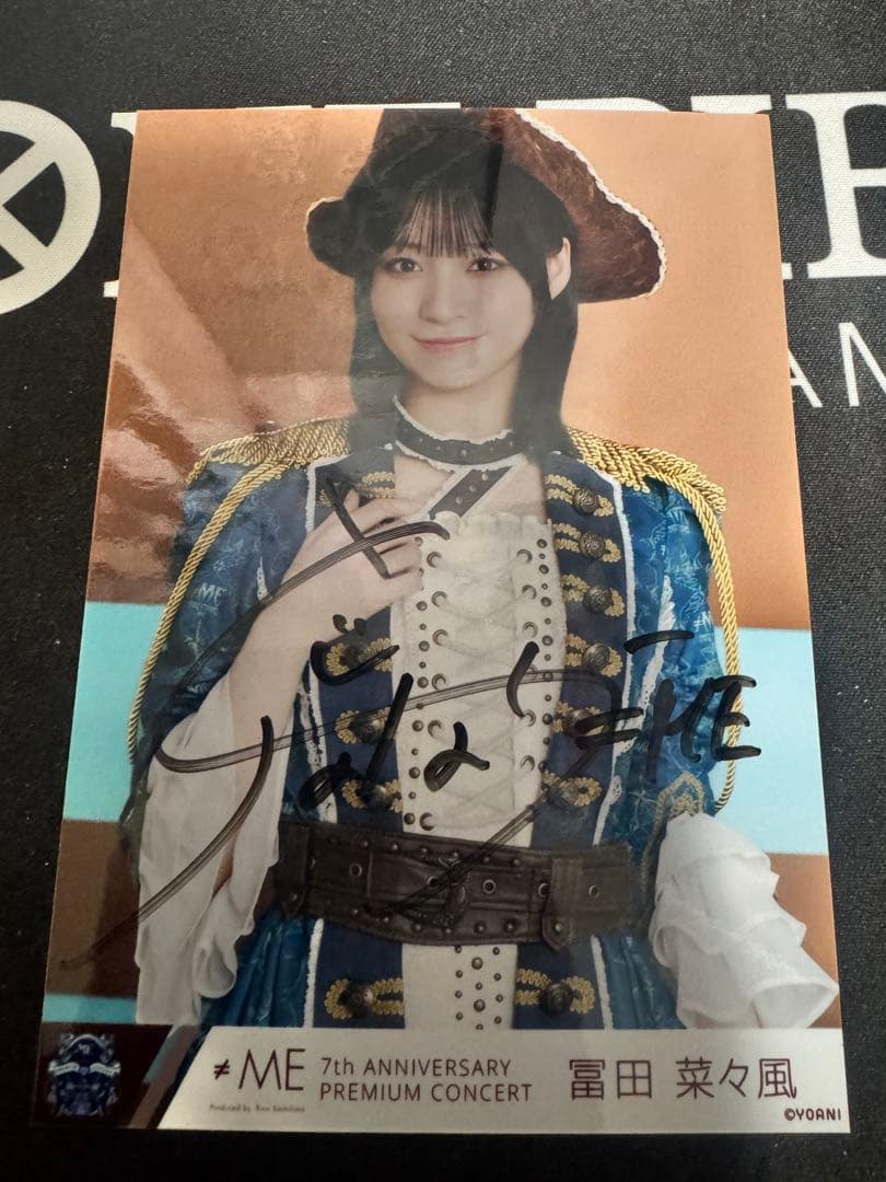 冨田菜々風 生写真 直筆 - メルカリ