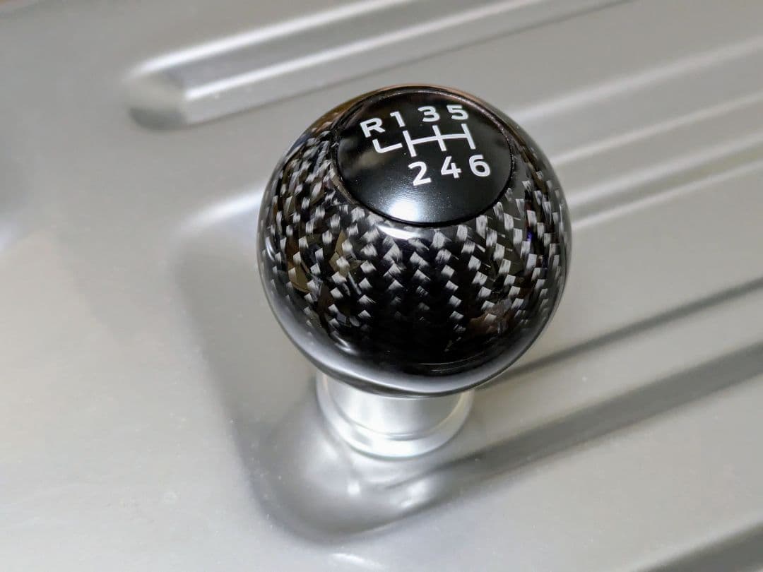 ND ロードスター カーボンシフトノブ 黒シフトパターン - メルカリ