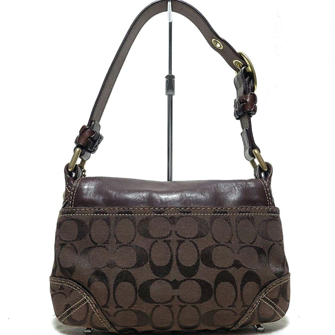 COACH ワンショルダーバッグ ソーホー シグネチャー ブリーカー 11441