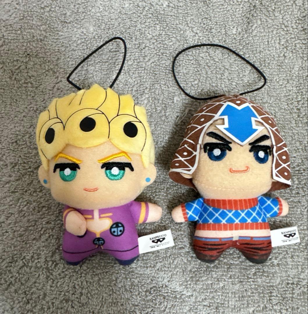 ジョジョの奇妙な冒険 ちみっともぬい ミスタ ジョルノ ジョバァーナ