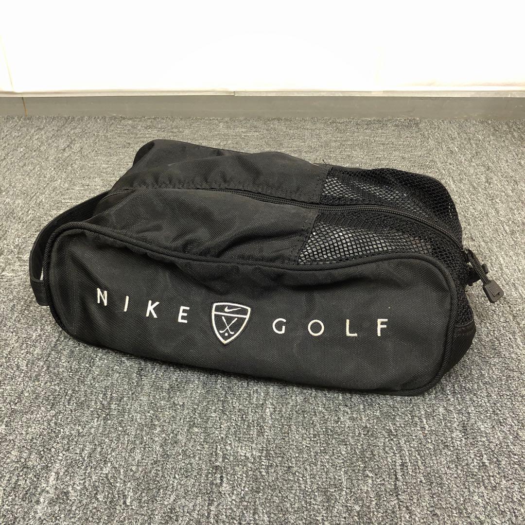 即決 NIKE GOLF ナイキゴルフ シューズケース ブラック - メルカリ