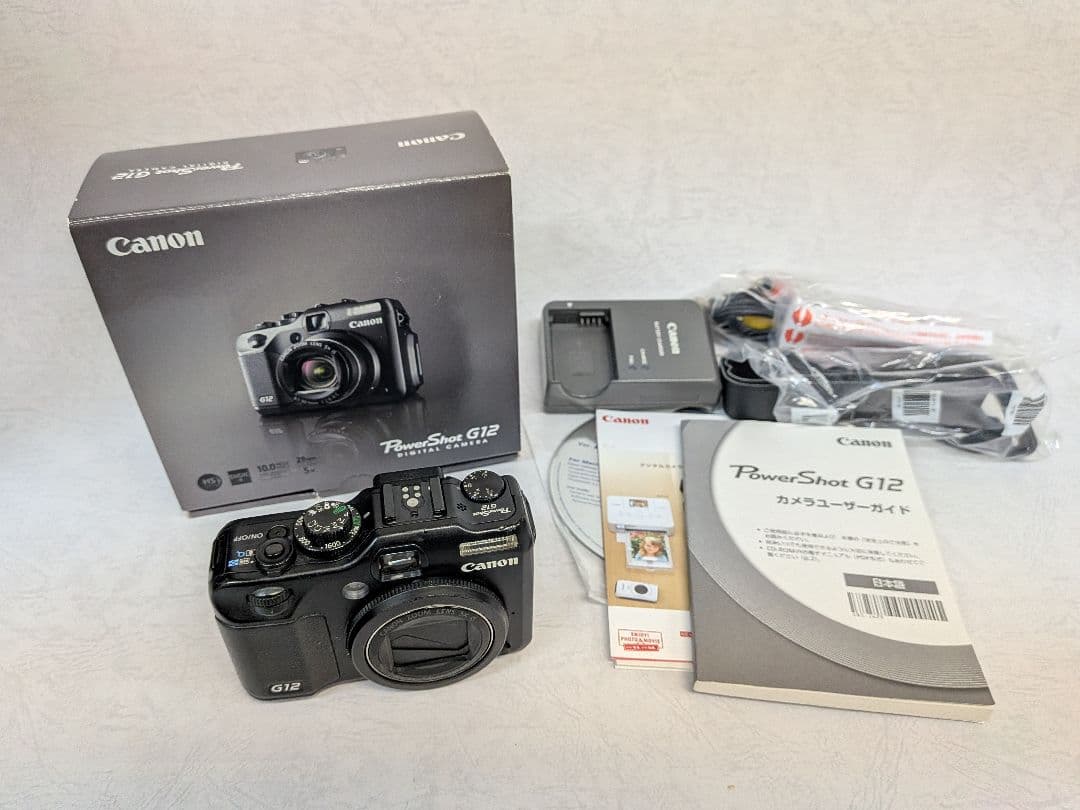 良品 キャノン canon powershot g12 元箱 フルセット Canon_PowerShot_G12_Digital_Ca
