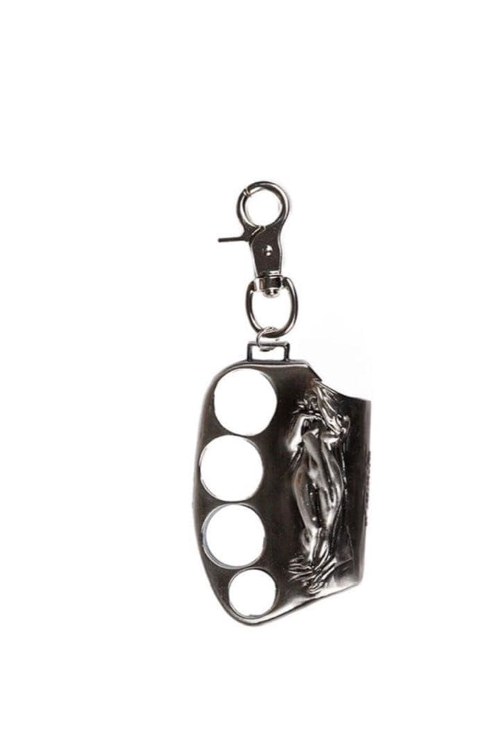 【SUNDAY OFF CLUB】knuckle keyring Antique SUNDAYOFFCLUB : 선데이오프클럽] Knuckle Shell Keyring - Antique