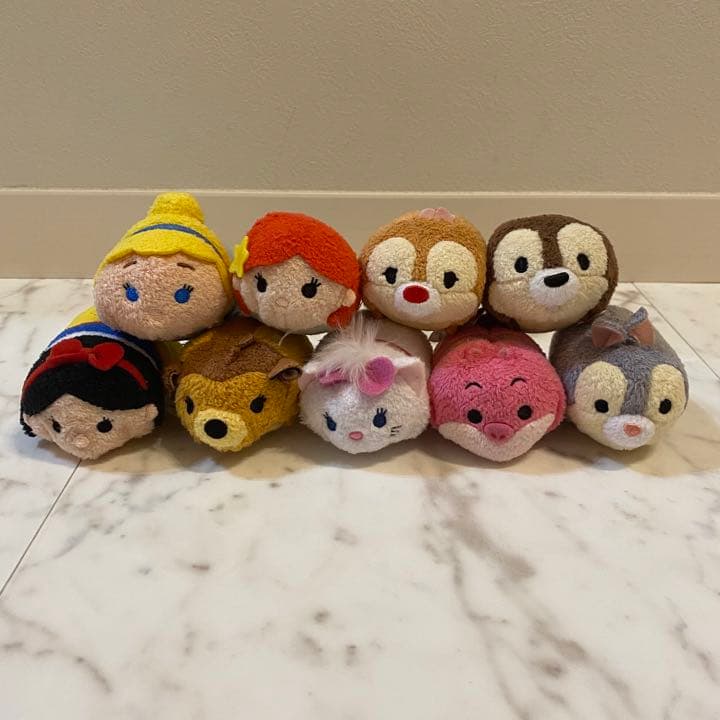 ディズニーツムツム ぬいぐるみ 9体セット - メルカリ