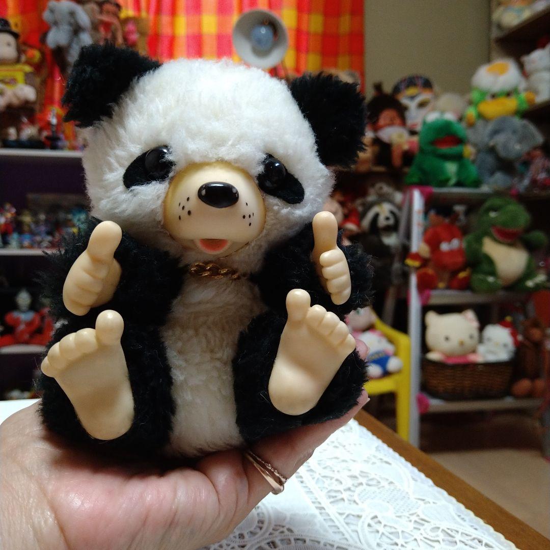 モンチッチ レトロファーストぬいぐるみ パンダ 指すい 本日限定お値下