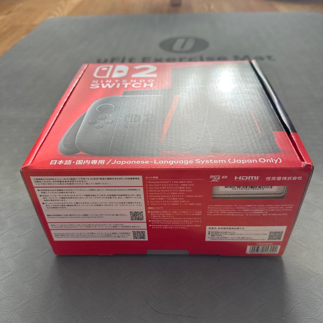 新品未開封品 NintendoSwitch2 日本語・国内専用 スイッチ2 - メルカリ