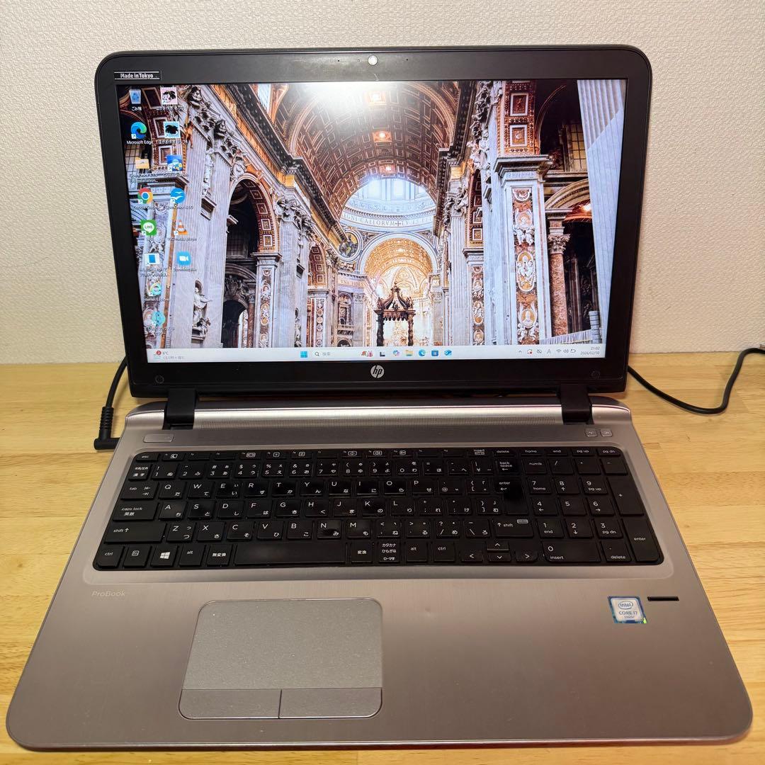 コスパ良品 HP ノートパソコン Windows11 i7 新品SSD カメラ - メルカリ