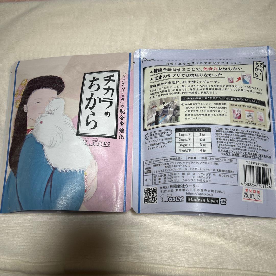 チカラのちから80錠　未開封2袋 チカラのちから 80錠の通販はココロのおうち