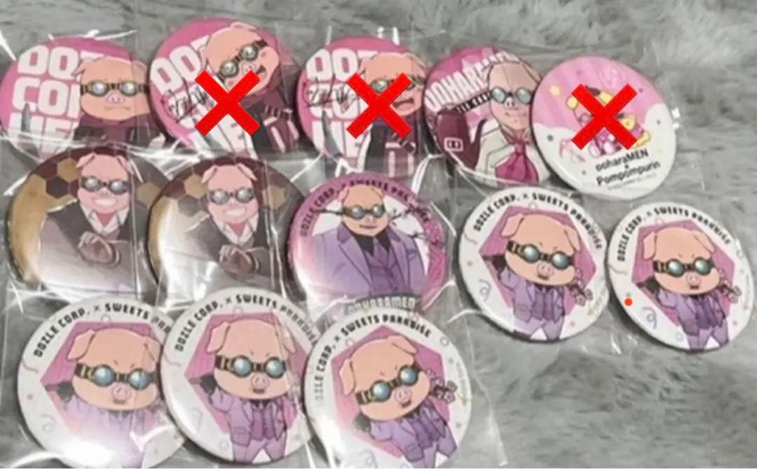 最終値下げ】ドズル社 おおはらMEN 缶バッジセット - メルカリ