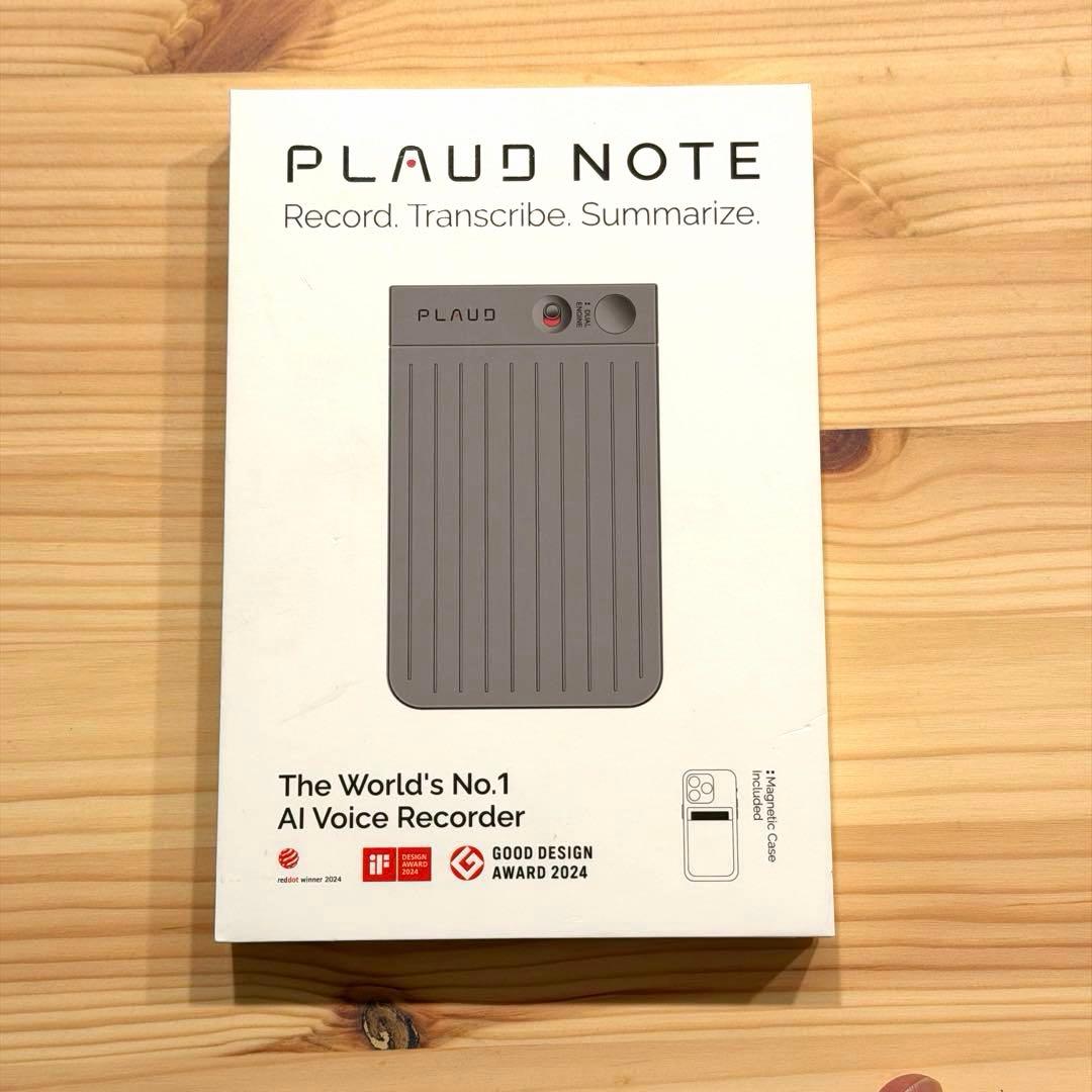 PLAUD NOTE AIボイスレコーダー ブラック - メルカリ
