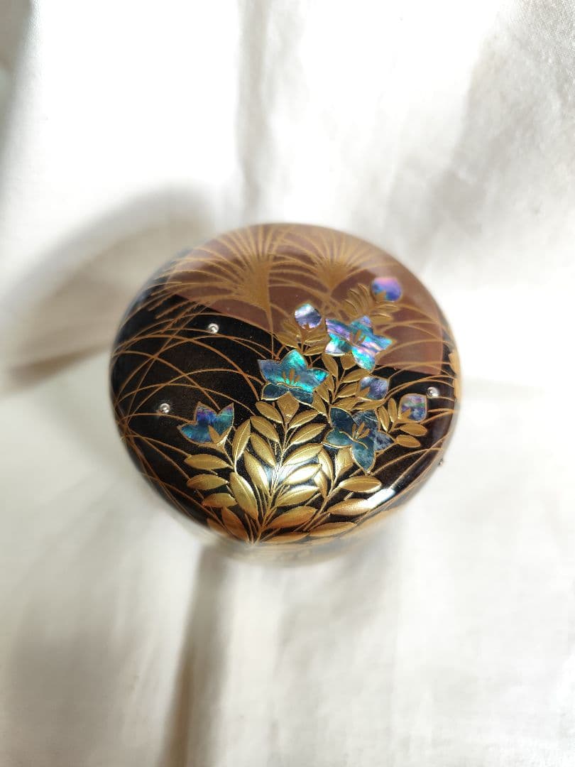 茶道具 大棗 秋の図