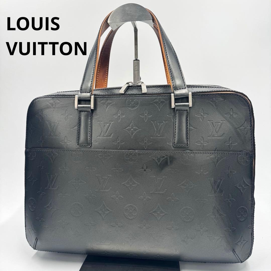 ルイヴィトン モノグラム マット マルデン レザー ビジネスバッグ ノワール 黒 ルイヴィトンマルデン 14147 ノワール ユニセックス モノグラムマット