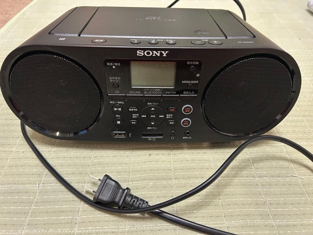 SONY MHC-EX10 ラジカセ ブラック CDプレーヤー、ラジオ、Bluetooth