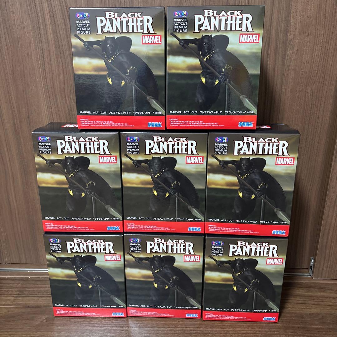 MARVEL ACT/CUT プレミアムフィギュア ブラックパンサー 8点 MARVEL ACT/CUT プレミアムフィギュア “ブラックパンサー”｜プライズ