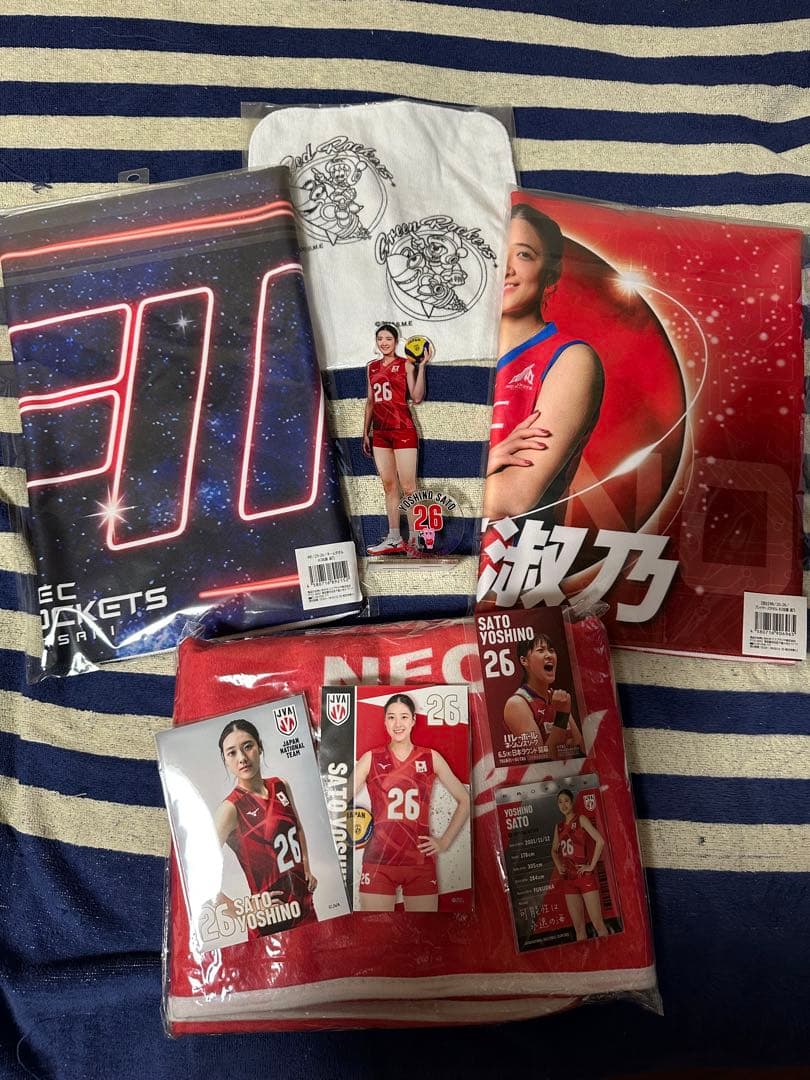 NECレッドロケッツ 佐藤淑乃グッズセット 日本代表 - メルカリ