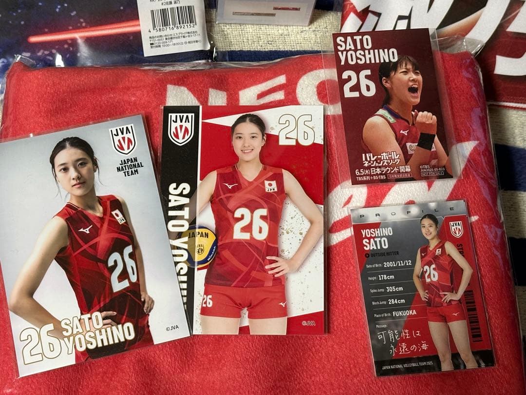 NECレッドロケッツ 佐藤淑乃グッズセット 日本代表 - メルカリ