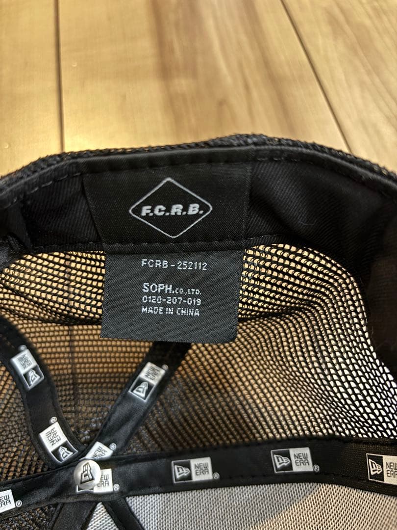 【美品】F.C.Real Bristol NEW ERA メッシュキャップ