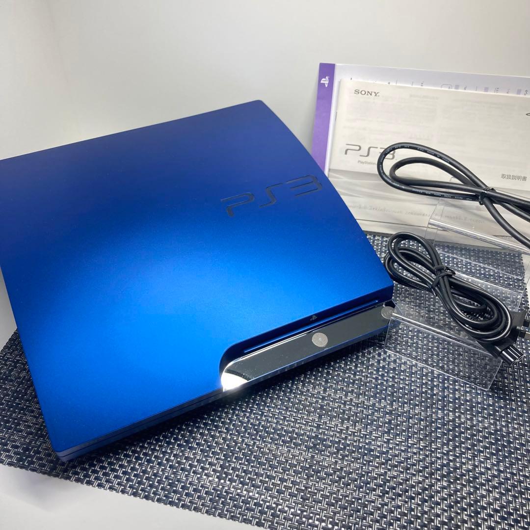動作確認済】PS3 本体 チタニウムブルー グランツーリスモ - メルカリ