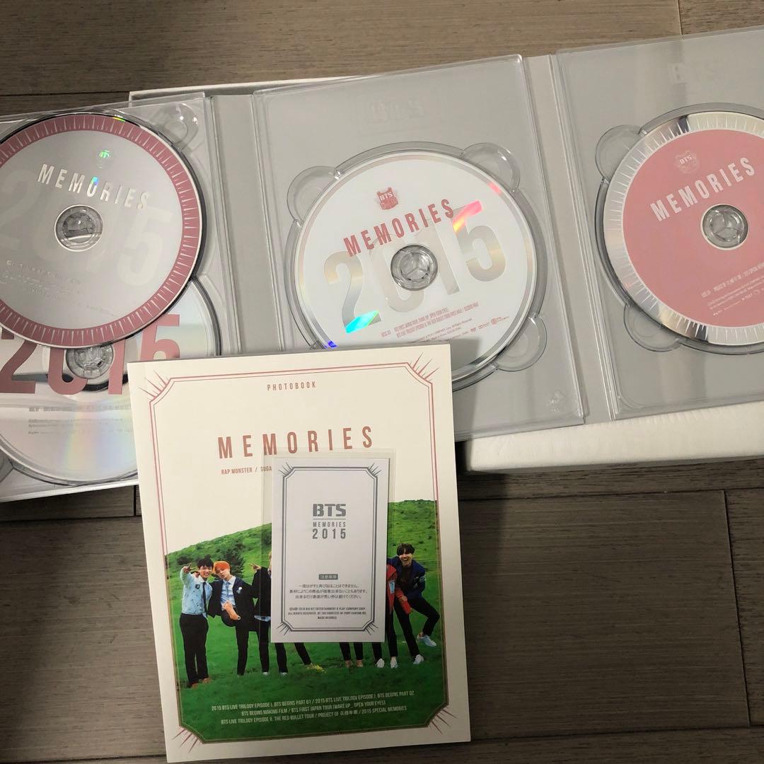BTS MEMORIES OF 2015 DVD 日本語字幕付き