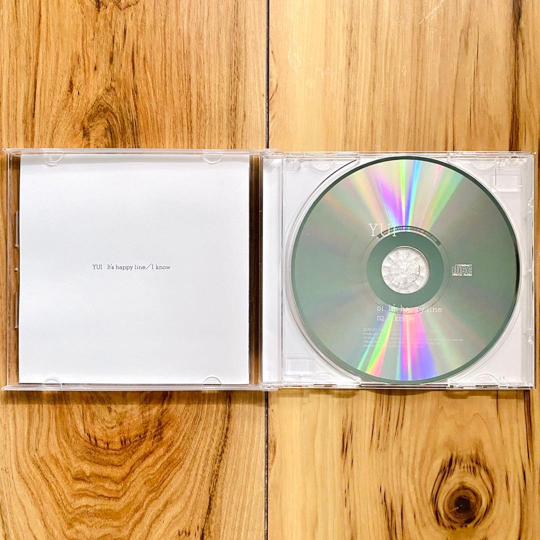 YUI インディーズ盤「It's happy line」＋未発表デモ音源CD - メルカリ