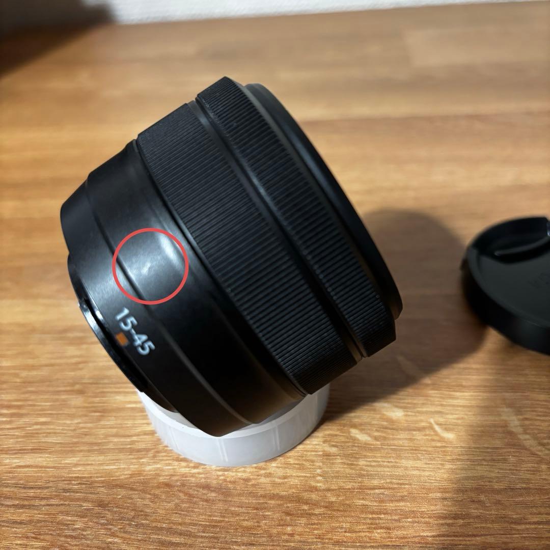 【美品】フジノンレンズ XC15-45mmF3.5-5.6 OIS PZ