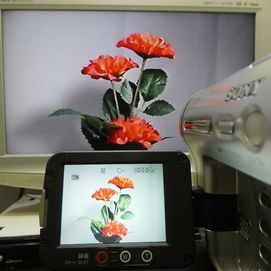 動作良好ソニー CCD-TRV126VideoHi8ビデオカメラ DVD化に最適 - ビデオ