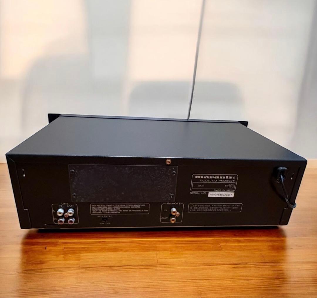 希少 Marantz PMD502F カセットデッキ プロフェッショナル - メルカリ